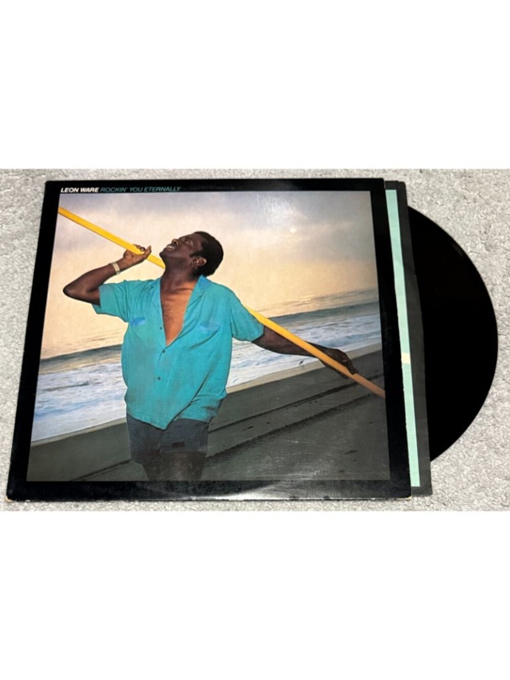 Leon Ware Rockin’ You Eternally LP Vinyl Record